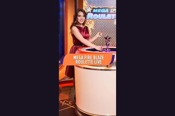 Mega Fire Blaze Roulette Live at Foxy Casino